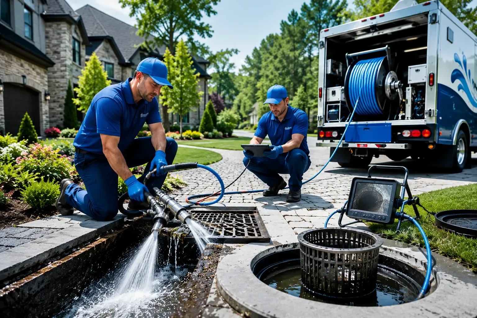 Local outdoor drain cleaning professionals in Fenton, IL