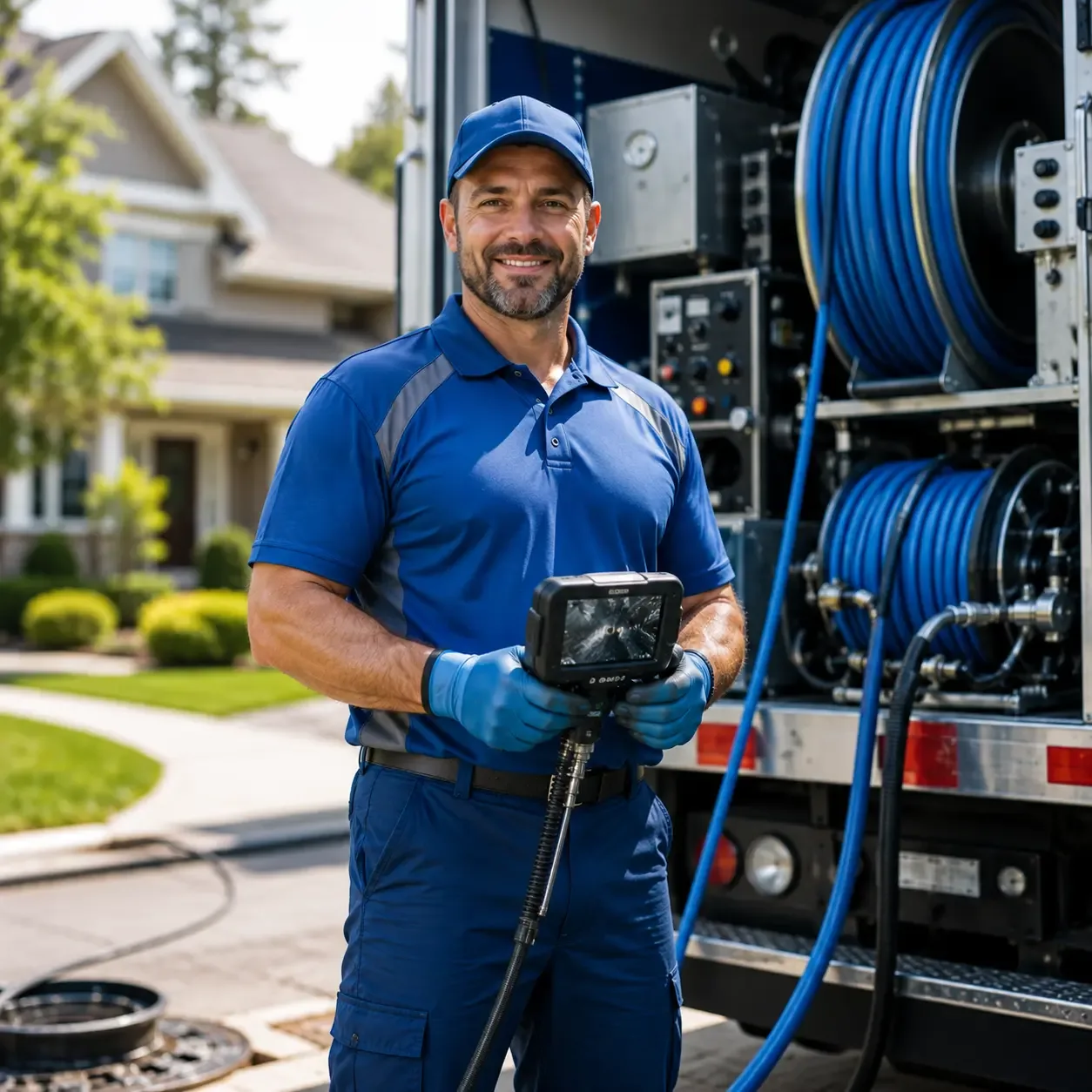 Local outdoor drain cleaning specialists in Fenton, IL
